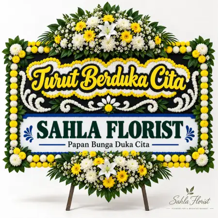 Papan Bunga Duka Banjarmasin Kota