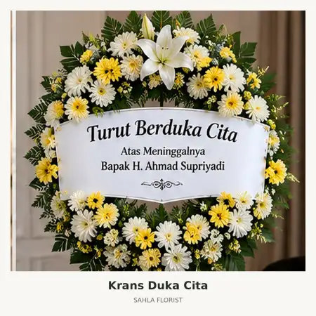 Krans Bunga Duka Banjarmasin Kota